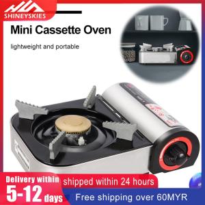 【New Arrival】 Camping Stove with Adjustable Flame Windproof Portable Gas Cooker Compact Lightweight for Outdoor Cooking and Hiking Trips