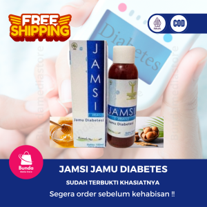 Jamsi Obat Diabetes Gula Darah Premium 100 Ml Paling Ampuh  Jamu Herbal Terbaik Dunia Untuk Diabetes