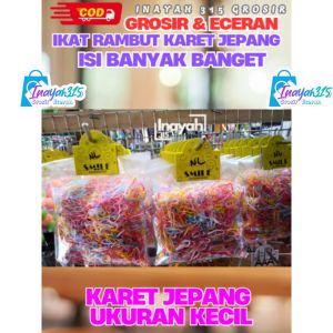 KARET JEPANG ISI BANYAK UKURAN S  KARET JEPANG MURAH BANGET