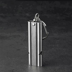 Còi huấn luyện còi chiến thuật còi trọng tài ống đôi cao cấp