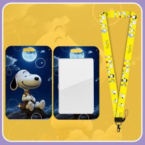 Dây đeo thẻ Snoopy dễ thương tiện lợi chất lượng tốt mới nhất 2025