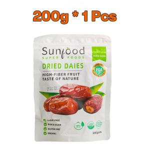 A+ 【BUY 1 TAKE 1】 Date Palm Pitted Dried Dates by Sunfood 200g Pure Dried Dates Fruits Made in Dubai