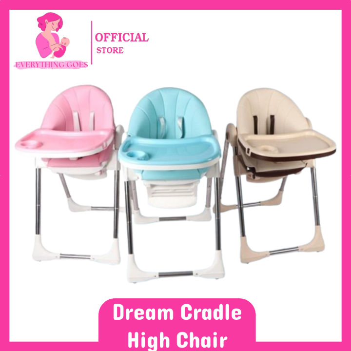 EVERYTHING GOES Dream Cradle Infant Deluxe Feeding Simple Fold