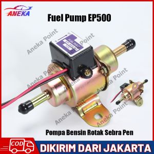 【COD+Ready Stock】Fuel Pump EP500-Pompa Bensin Pompa Bahan Bakar Sepeda Motor Mobil 12V Kotak Bensin Bensin Diesel Universal EP500 FP-1010-G