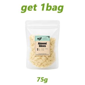 【buy1 take1】Almond Slices High Quality 75g 250g – Fitness & Diet Friendly