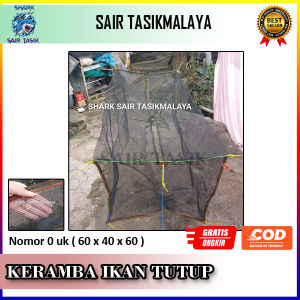 KERAMBA IKAN KECIL TUTUP/JARING IKAN/WADAH IKAN NOMOR 0