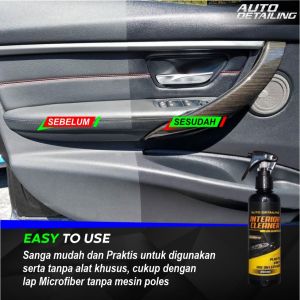 Paket Hemat - Pengkilap Body Kendaraan / Pembersih Kaca Mobil anti Jamur / Pengkilap Interior Mobil