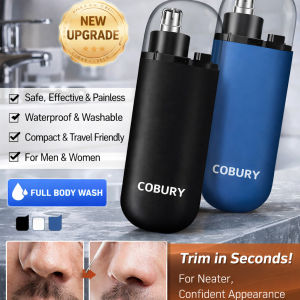 Electric Nose Hair Trimmer German Quality Anti Clog Precision Men Grooming Tool Personal Care Device