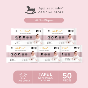 [5 Packs Mini] Applecrumby® AirPlus Diapers