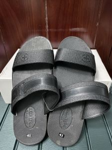 Dép cao su đúc 2 quai ngang không chỉ may