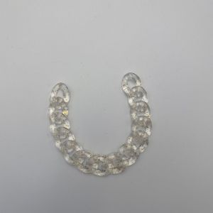 Crocs Charms Shoes DIY Buckle Transparent Butterfly Pink Bow Knot Detachable Shoe Chain Shoe Flower for Crocs