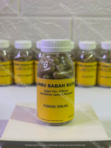 [BELI 1 GRATIS 1]Obat Herbal untuk Fungsi Ginjal - Alami Aman & Efektif Formula Tradisional Terpercaya - Jamu Babah Kuya (KAPSUL)