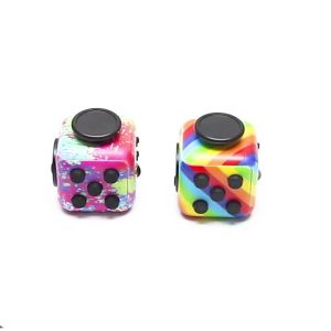 Unique Stress Relief Gadget , Fidget Toys for Stress Relief ,UV Print Infinite Dice , Magic Cube Dice Toy
