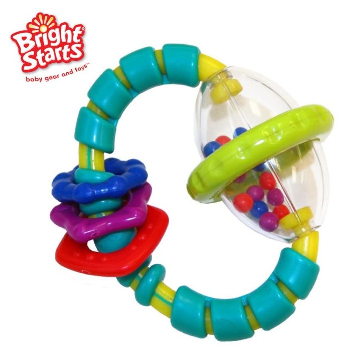 Bright Starts Grab And Spin Rattle Lazada