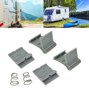 2pcs Trailer RVs Shading Patio Awning Slider Catch Assembly Slider Catch Kit for Dometic A&E 8500 9000 830472P002