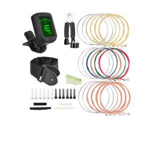 Music Accessories Replacement Kit Winder Cutter Picks Holder  Tuning Pegs Tool Repair Kit Parts For Beginners