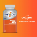 One-A-Day® Women's 50+ Healthy Advantage Multivitamin/Multimineral, Tablets วิตามินและแร่ธาตุรวม 23 ชนิด สำหรับผู้หญิงอายุ 50 อัพ. 
