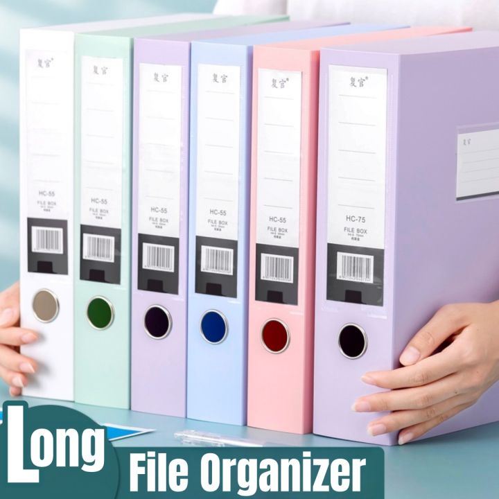 File Case Document Organizer Large Capacity File Box PP File Box File ...