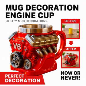 Mug Decoration Cups Fine Engine Decoration Mug Creative Decoration Designs