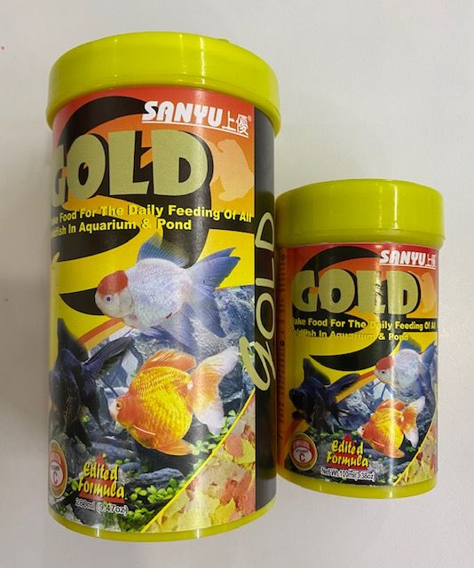 Sanyu Gold Flake Fish Food For GoldFish Lazada
