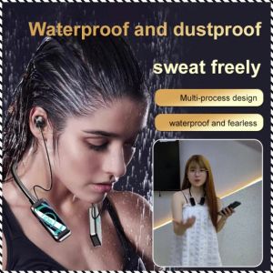 Hanging Neck Bluetooth Headset Chip Wireless Headset Stereo Surround Sound Stereo Surveillance