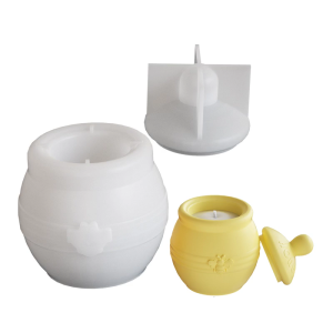 Silicone Decorative Tins Mould Handmade Storage Box Molds Silicone Texture for Crafting Distinctive Holder