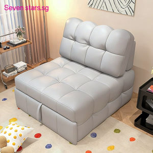 2025 New Multifunctional Pull-Out Extendable Sofa Bed 2-in-1 Folding Single Bed for Small Balcony Living Room & Study