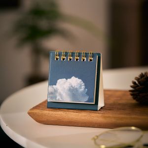 YESPERY 2026 Mini Calendar Scenic Photo Desk Calendar Monthly Planner Accessories Decor Office Stationery New Year Gift [in stock]