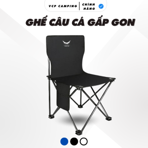 Ghế Gấp Gọn Ghế Xếp Câu Cá Hạ Gấp Gọn Dễ Dàng Mang Đi Du Lịch Dã Ngoại Cắm Trại Cafe Thư Giãn Đa Năng Thương Hiệu Cao Cấp VCP Camping - GCC1