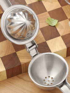 Dụng cụ ép chanh vắt nước chanh inox 316 dày thiết kế đẹp tay cầm chống trượt