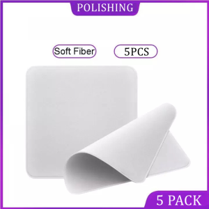 5PCS Đánh Bóng Vải Tương Thích Với Các Sản Phẩm Apple Màn Hình Hiển Thị Double-Layer Máy Ảnh Vải Đánh Bóng Làm Sạch Lau Vải (Trail Blazers)