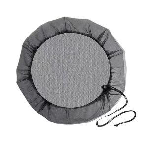 Water bucket mosquito proof mesh cover garden outdoor rainwater bucket mesh cover filter protective mesh bucket