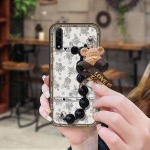 Bear bracelet Anti-knock Phone Case For OPPO A8/A31 2020 Cartoon Skin-friendly feel Back Cover Dirt-resistant soft case