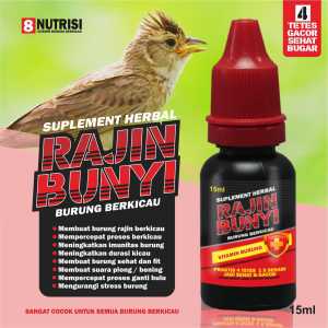 RAJIN BUNYI SONCA BRANJANGAN VIT - BISA TETES DI AIR MINUM & PAKAN BURUNG