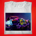 KAOS 168 KAOS ANAK & DEWASA Neon Car Rocket League Vaporwave Digital Art.jpg. 