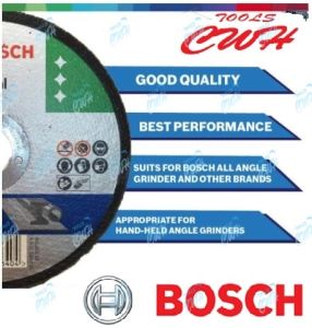 BOSCH 4" METAL CUTTING GRINDING DISC DICS FOR METAL SUITABLE FOR MOST OF THE BRAND AND MODEL GRINDER ETC G10SS2 GWS060 G18DSL POWERMAC STGT5100 DEWALT DW810 WU800 GA4020 MRDIY MYTOOLS 66 HAPPY TOOLS DAEWOO TOTAL KEN STANLEY ESICUT SAVA SG6100