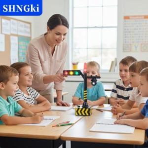 [COD] 🔥🔥🔥SHNGki Đèn tín hiệu giao thông mini bằng LED mô hình đồ chơi cho trẻ em mô phỏng biển báo giao thông giáo dục tự lắp ráp tạo cảnh