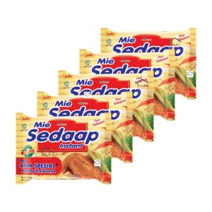 5PCS Mie Sedaap Kuah Rasa Ayam Spesial Mie Instan