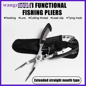 wangzhansi Cong mouthed Cá kìm thép không gỉ mạnh mẽ ngựa dòng cá kéo đa chức năng đường kìm