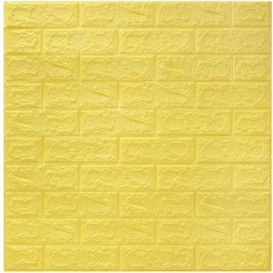 70CM*77CM Wallpaper Dinding Kamar Tidur 3D Foam Aesthetic Ruang Tamu Plafon Batu Bata Dekorasi Dinding Untuk Murah Wall Stiker Anak Stiker Dinding