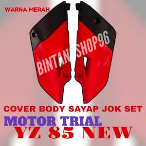 COVER BODY SAYAP JOK SET MOTOR TRIAL YZ 85 NEW Body set belakang yz 85 new Cover body yz 85 new dan Spakbor belakang yz 85 new ADA 7 PILIHAN WARNA BAGUS DAN MENARIK