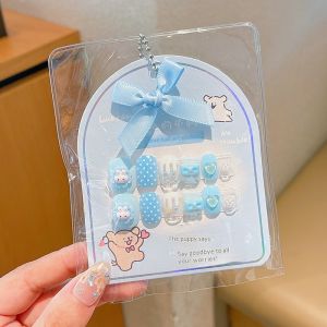 TUmama Miếng dán móng tay phim hoạt hình dễ thương cho trẻ em-nghệ thuật móng tay trang trí không thấm nước và an toàn với thiết kế đáng yêu