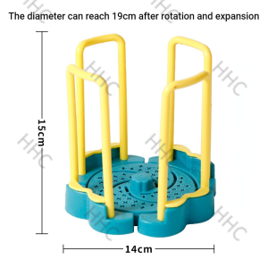 Retractable Drain Storage Bowl Holder Bowl Drain Holder Kitchen Cup Holder Drain Holder