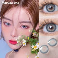【BIG Eyes 14.5 มม.】BUBBLE Series💖 คอนแทคเลนส์สี สีฟ้า/สีน้ำตาล/สีเทา คิตตี้ คาวาอิ 2 ชิ้น+ฟรีกล่อง. 