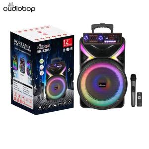 X-DEAL 12-inch square dance Bluetooth speaker for home use wireless karaoke audio system outdoor portable handleable speaker subwoofer