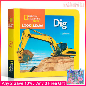 National Geographic Kids Look & Learn: Dig Board book – Picture Book by National Geographic Kids Original English books