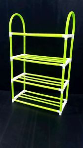 ชั้นวางรองเท้า ที่เก็บรองเท้า ที่ใส่รองเท้า ทำจากเหล็กหนาอย่างดี แข็งแรง ทนทาน ยาว43 ลึก20 สูง68 เซน ส่งจากไทย