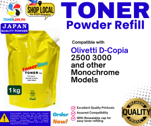 Japan Toner Powder Compatible with Olivetti D-Copia 2500 3000 and other monochrome Machine