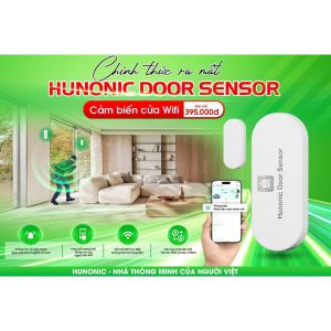 Cảm Biến Cửa Wifi Hunonic Door Sensor Có Còi Báo Mở Cửa – Lá Chắn An Toàn Cho Tổ Ấm Của Bạn