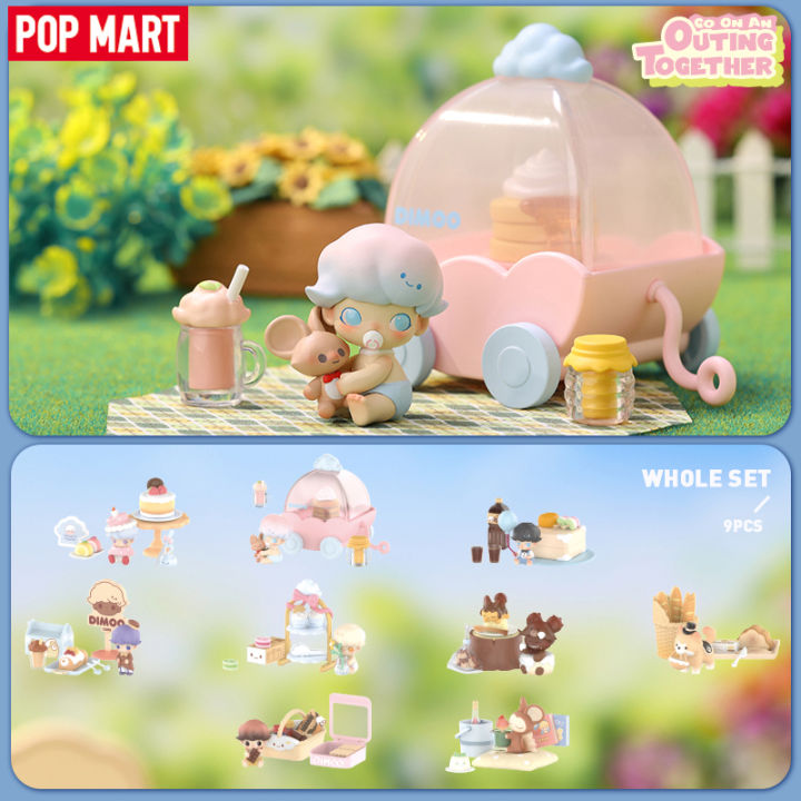 POP MART Figure Toys Dimoo Go On An Outgonging Together Series Blind ...